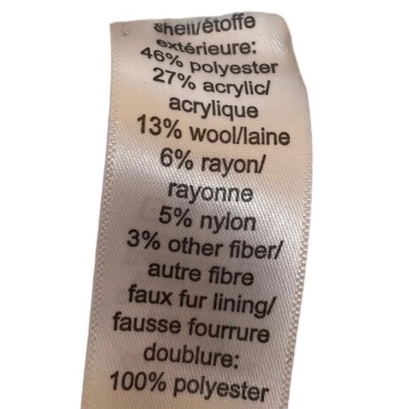 Maurice’s green plaid sleeveless Sherpa vest size medium - Picture 14 of 14